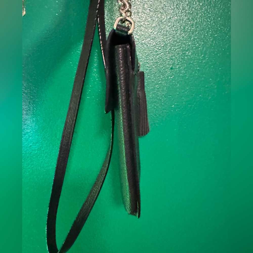 Kate Spade Black Leather Phone Wallet Crossbody Bag - Picture 6 of 7